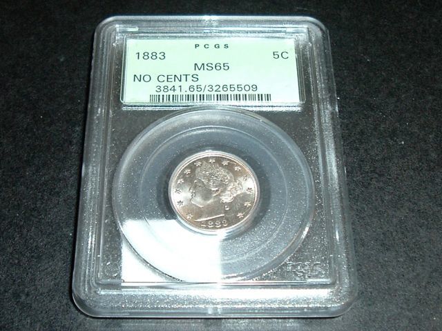 1883 No Cents Liberty Nickel